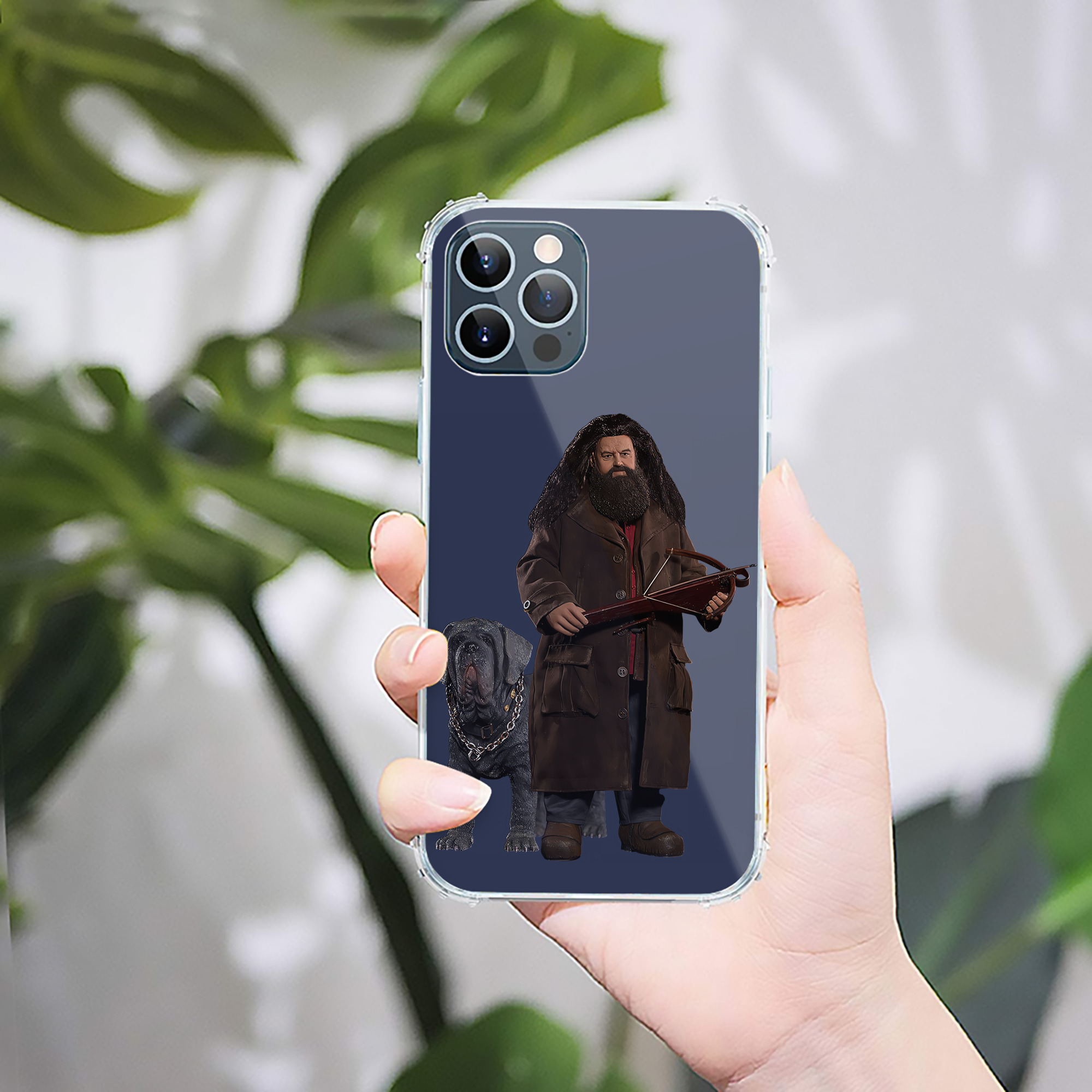 （画像用） Harry Potter ハリー・ポッターシリーズ 【iPhone 12シリーズ対応】透明スマホケース（クリアソフトケース）